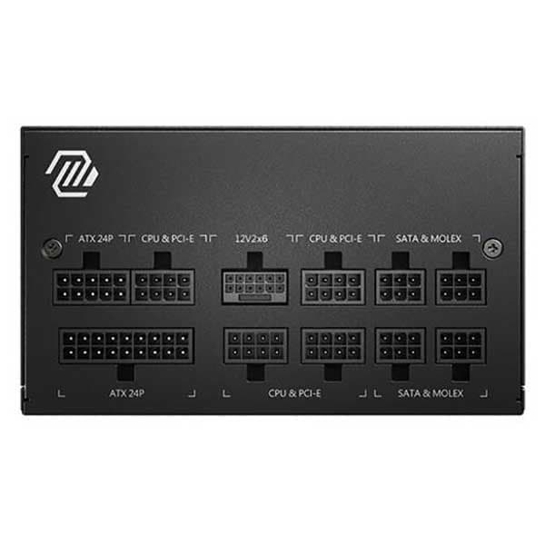 Msi Modulaarinen Virtalähde Mag A850gl 80 Plus Gold 850w Musta