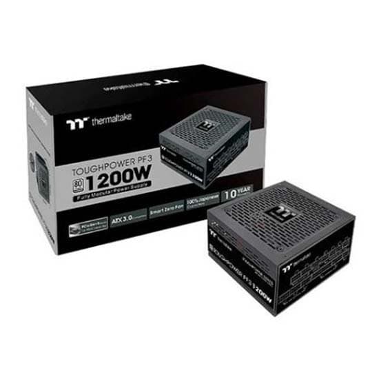 Thermaltake Modulær Strømforsyning Toughpower Pf3 80 Plus Platinum 1200w Sort