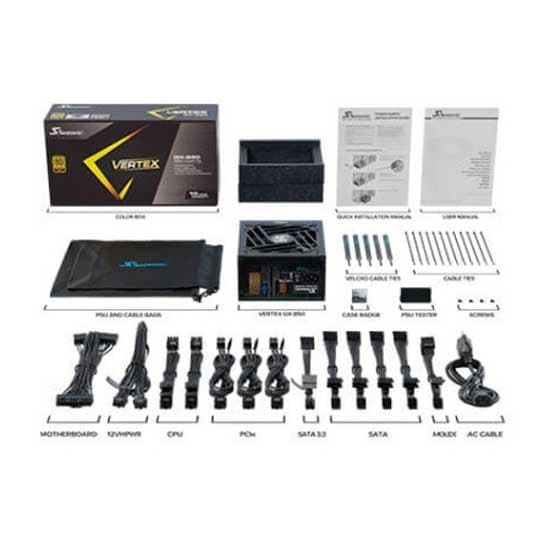 Seasonic Modulær Strømforsyning Vertex Gx 850 80 Plus Gold 850w Transparent