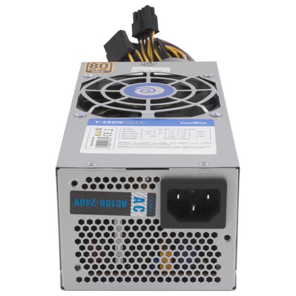 Coolbox Strømforsyning Tfx 250w 80+gold Grå