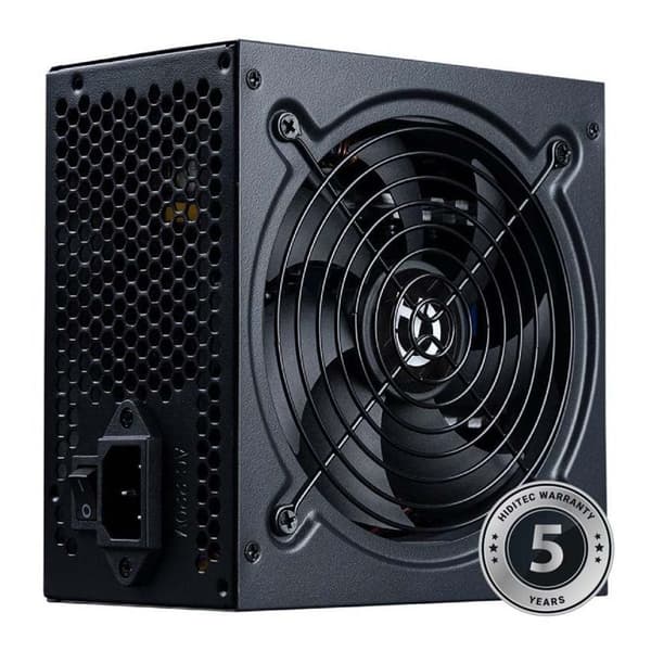Hiditec Strømforsyning Rl550 80 Plus Bronze 550w Søvfarvet Sort