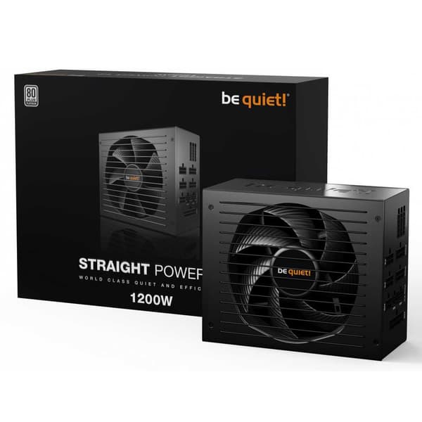 Be Quiet Modulær Strømforsyning Straight Power 12 80+platinum 1200w Sort