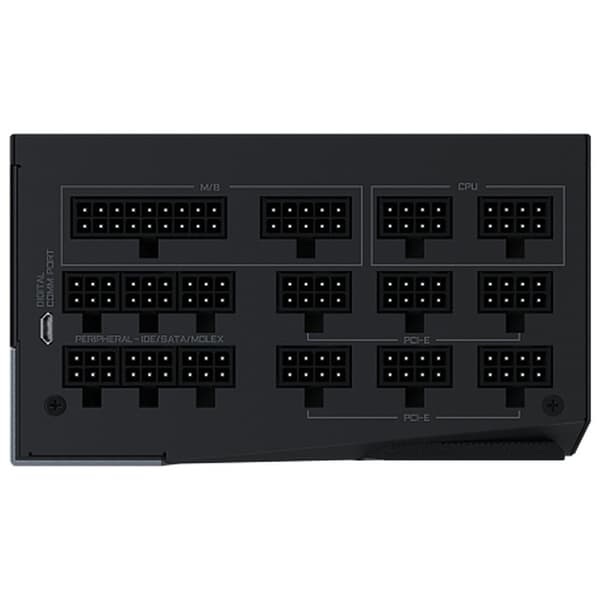 Gigabyte Modulær Strømforsyning Gp-ap1200pm 1200w 80 Plus Platinum Sort