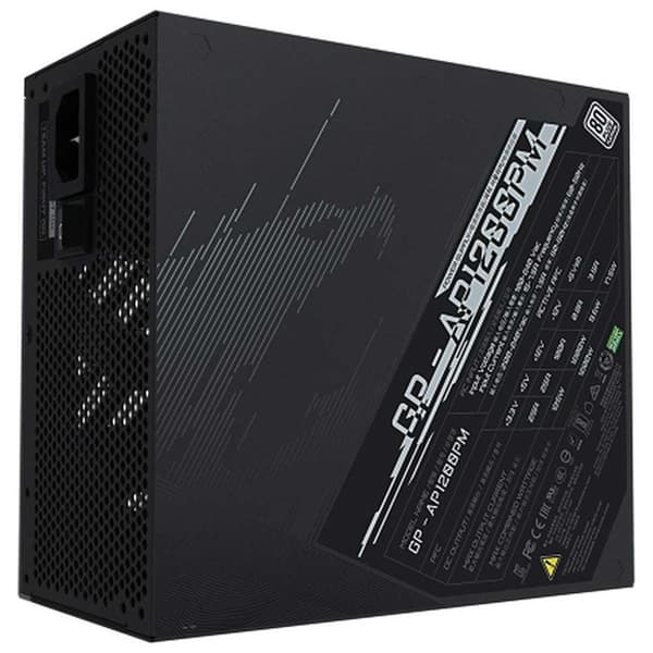 Gigabyte Modulær Strømforsyning Gp-ap1200pm 1200w 80 Plus Platinum Sort