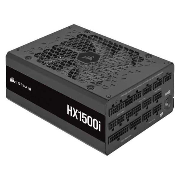 Corsair Strømforsyning Hx1500i 80+ Platinum 1500w Sort Sort
