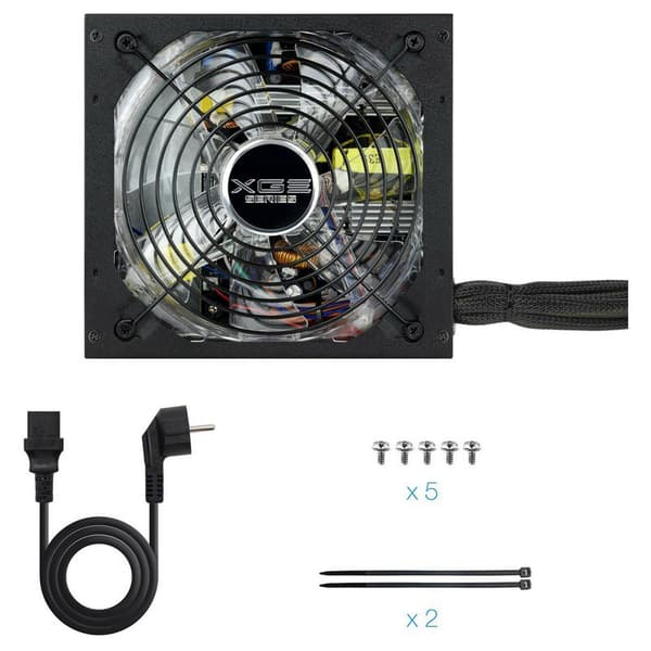 Tooq Strømforsyning Xtreme Gaming Energy Ii 700w 80+ Sort