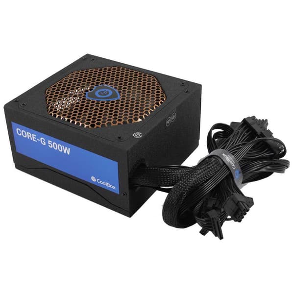 Coolbox Strömförsörjning Atx Core-g 500w 80gold Svart