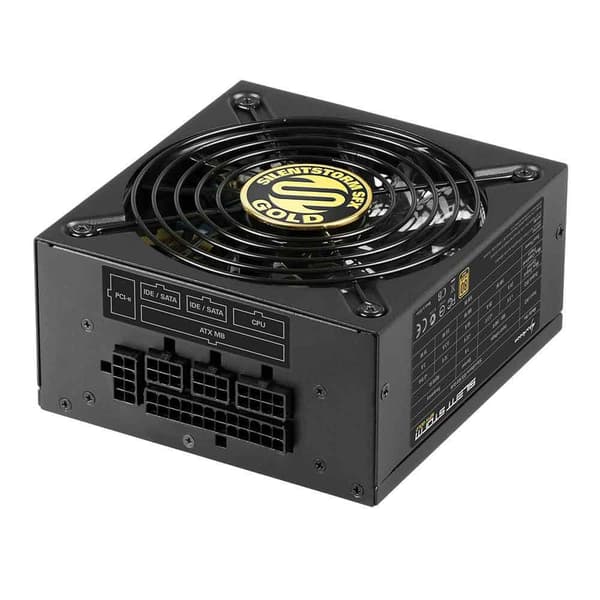 Sharkoon Strømforsyning Silenstorm 500w 80 Plus Gold Sort