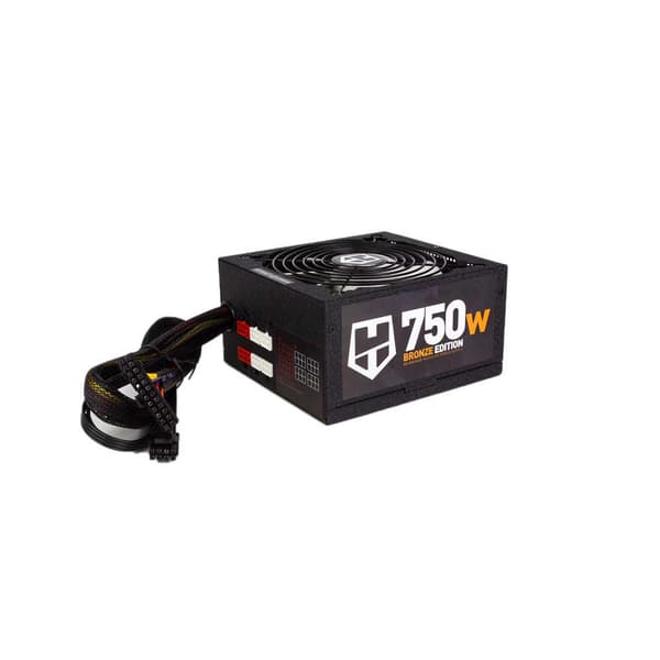 Nox Strømforsyning Hummer 750w 80 Plus Bronze Sort