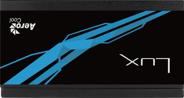 Aerocool LUX850 PC Strømforsyning 850W 80 Plus Bronze 230V 88% Effektivitet Sort