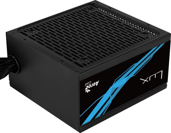 Aerocool LUX850 PC Strømforsyning 850W 80 Plus Bronze 230V 88% Effektivitet Sort