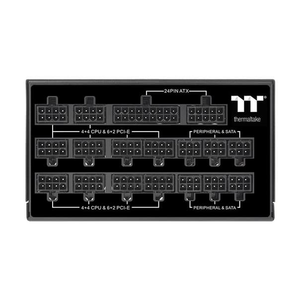 Thermaltake PS-TPD-1550FNFATE-1 strømforsyningsenhed 1550 W 24-pin ATX ATX Sort