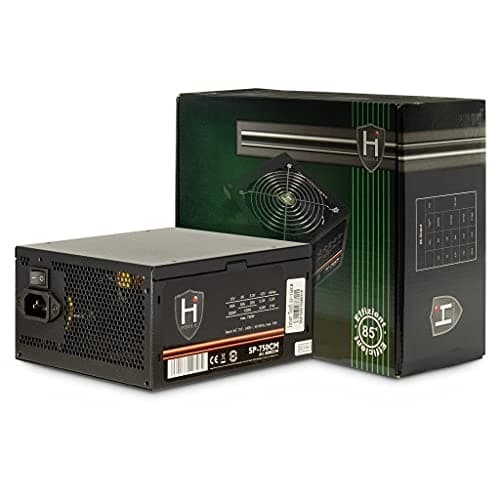Inter-Tech HiPower SP-750CM strømforsyning 750 W 20+4 pin ATX ATX sort (88882194)