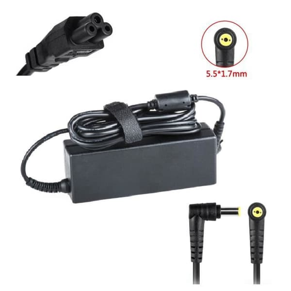 Laddare för Packard Bell EasyNote TE11HC-10004G50Mnks Batteriströmförsörjning