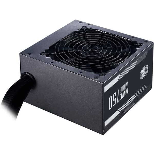 COOLER MASTER MWE Bronze 750W V2 - 750W strömförsörjning - 230V (80 Plus Bronze certifierad 5 års garanti) Svarta platta kablar