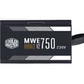 Miniatyrbild 2 av 4: COOLER MASTER MWE Bronze 750W V2 - 750W strömförsörjning - 230V (80 Plus Bronze certifierad 5 års garanti) Svarta platta kablar