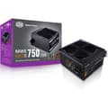 Miniatyrbild 1 av 4: COOLER MASTER MWE Bronze 750W V2 - 750W strömförsörjning - 230V (80 Plus Bronze certifierad 5 års garanti) Svarta platta kablar