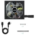 Miniatyrbillede 6 af 10: Tooq Strømforsyning Xtreme Gaming Energy Ii 600w 80+ Sort