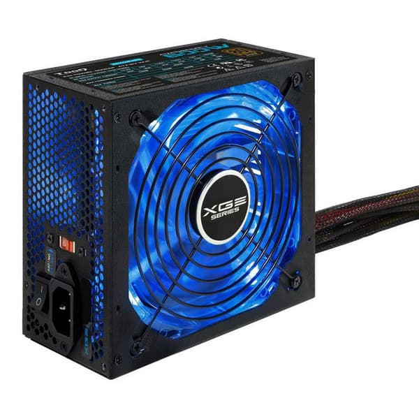 Tooq Strømforsyning Xtreme Gaming Energy Ii 600w 80+ Sort Sort