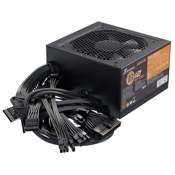 Seasonic Strømforsyning B12 Bc 850w 80 Plus Bronze Sort