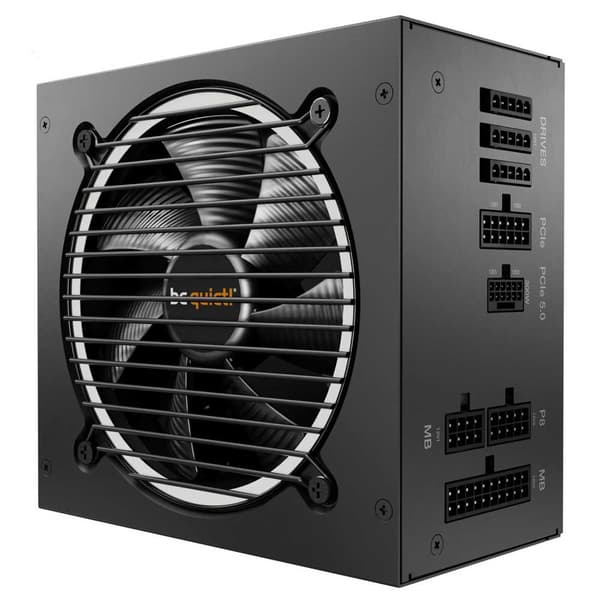 Be Quiet Modulær Strømforsyning Pure Power 12m 550w Søvfarvet Sort
