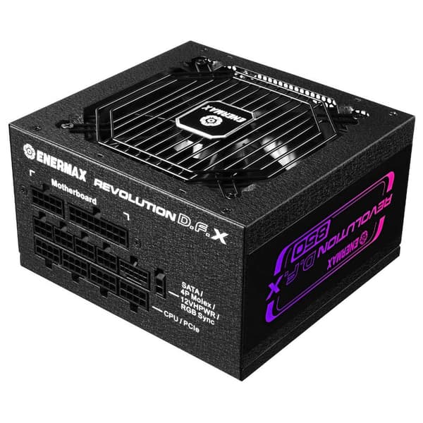 Enermax Modulær Strømforsyning Revolution D.f. X 850w 80+ Gold Sort