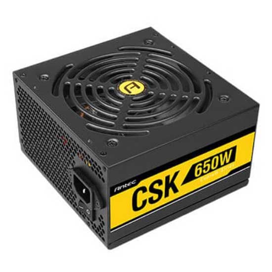 Antec Strømforsyning Csk650 650w 80 Plus Bronze Søvfarvet Sort