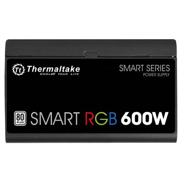 Thermaltake Strømforsyning Smart Rgb 600w Sort