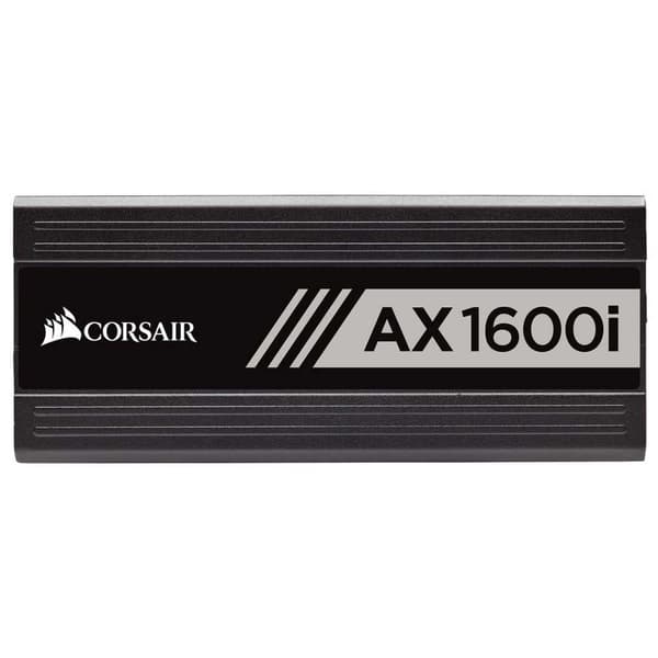 Corsair Modulær Strømforsyning Ax1600i 1600w 80 Plus Titanium Sort