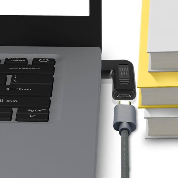 Lenovo USB-C till fyrkantig laddningsadapter