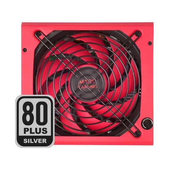 Mars Gaming Modulær Strømforsyning Mpvu750m 750w Rød