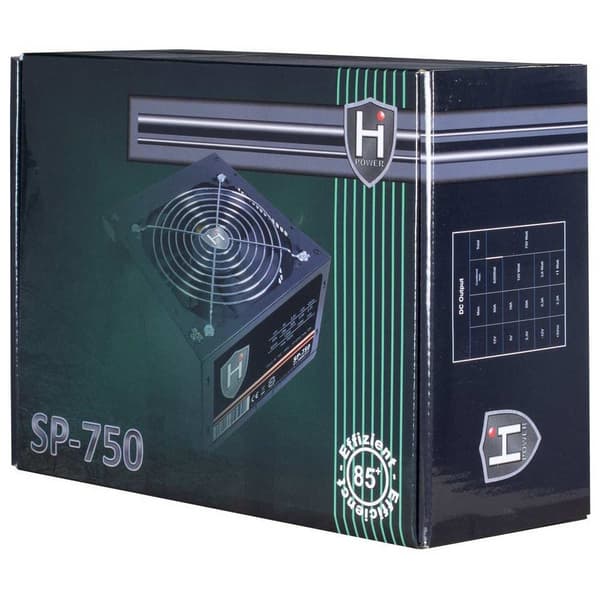 Inter-tech Strømforsyning Sp-750 750w Sort