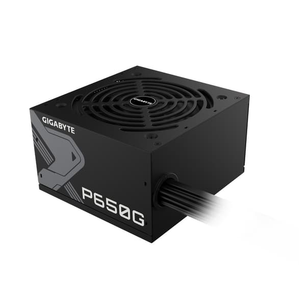 Gigabyte GP-P650G strømforsyningsenhed 650 W 20+4 pin ATX ATX Sort