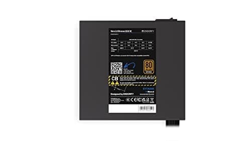 ENDORFY Vero L5 Bronze 600W strømforsyning 24-pin ATX ATX Sort (EY7A005)