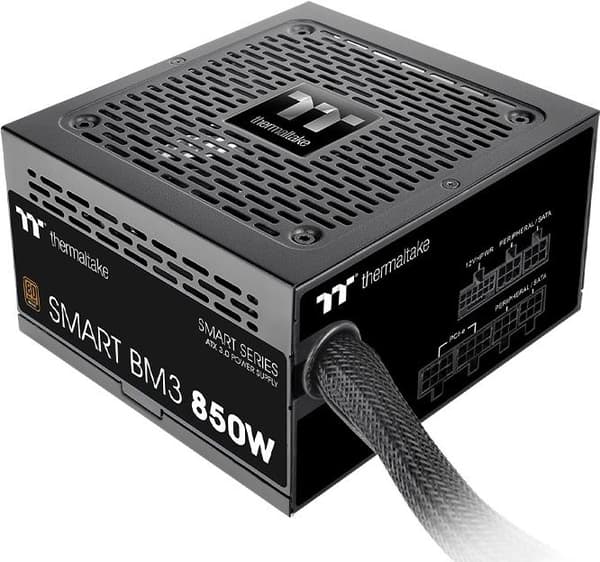 Thermaltake Smart BM3 850W strømforsyning | Semi-modulær |80Plus Bronze | PCIe Gen 5