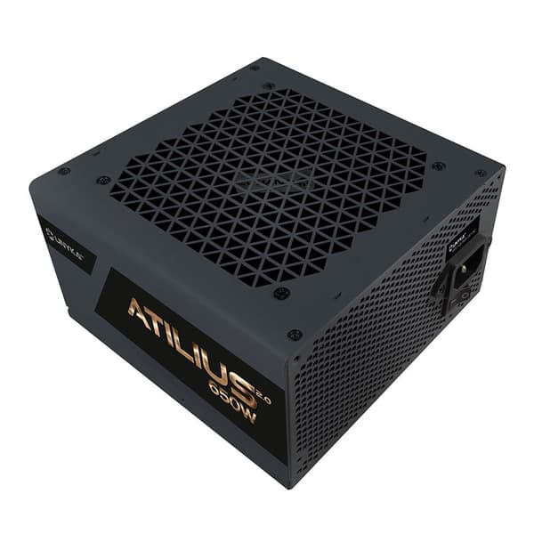 Unyka Strømforsyning Atilus 650w 80 Plus Bronze Sort