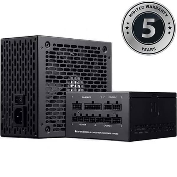 Hiditec Modulær Strømforsyning Bzx850 V2 80 Plus Bronze 850w Sort