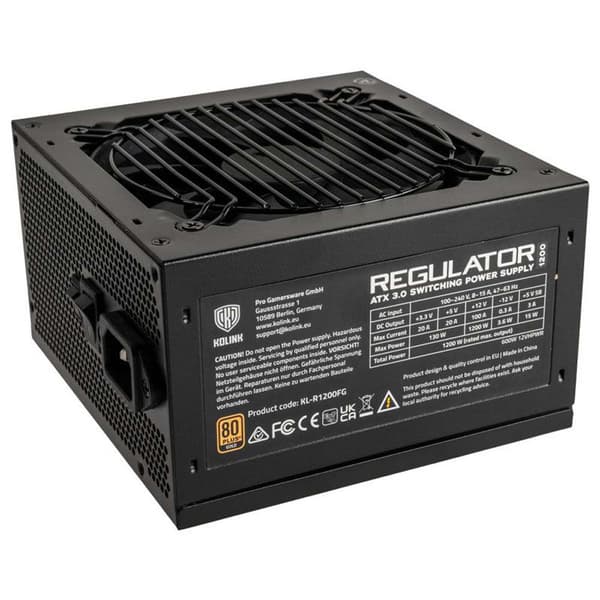 Kolink Strømforsyning Modula Regulator 1200w Gen5 80+ Gold