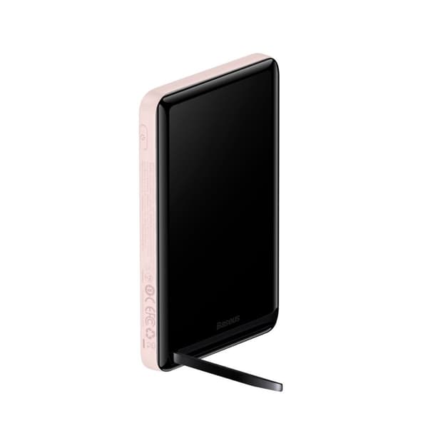 Powerbank med MagSafe trådløs opladning 10000mAh 20W USB-C kabel 0,5m pink