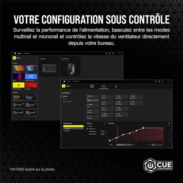 Corsair Strömförsörjning Hx1200i Modular 1200w 80 Platinium