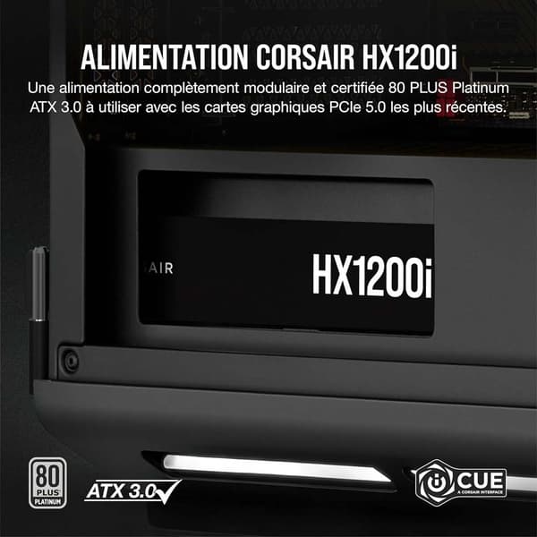 Corsair Strömförsörjning Hx1200i Modular 1200w 80 Platinium