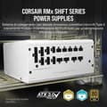 Miniatyrbillede 2 af 8: Corsair Strømforsyning Rm850x Shift Modular 3.0 850w 80 Gold