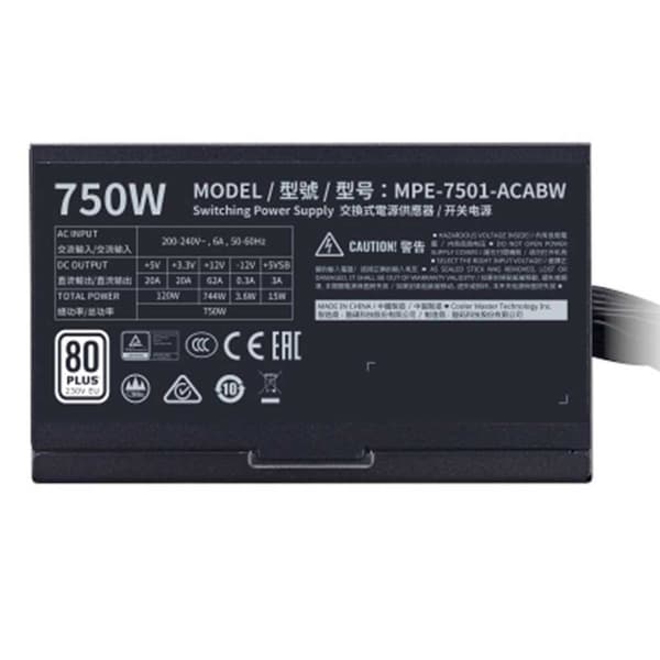 Cooler Master Virtalähde Mwe Semimod 80+