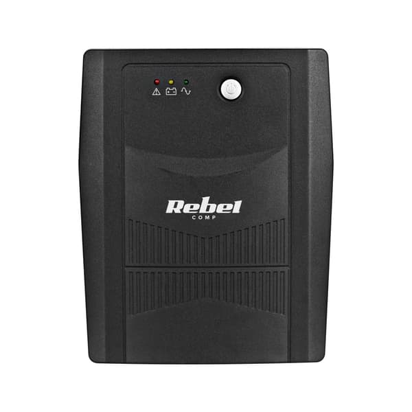 UPS REBEL uafbrydelig strømforsyning model Micropower 1500 (offline, 1500 VA / 900 W, 230 V, 50 Hz)