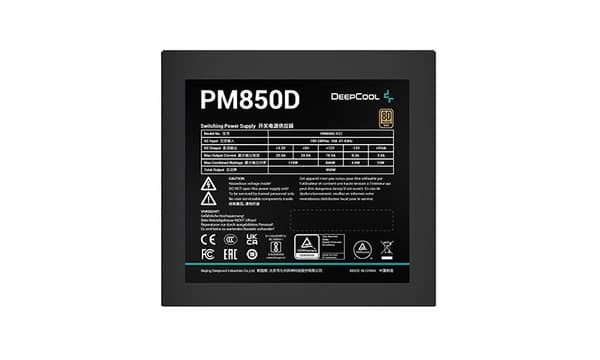 Deepcool | PM850D 80 PLUS GULD | 850 W