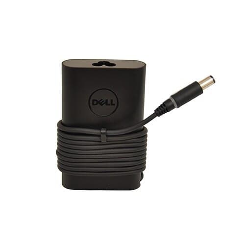 Dell | Europæisk 65W AC-adapter med strømledning - Duck Head | Ethernet LAN (RJ-45) porte | DisplayPorts antal | USB 3.0 (3.1G Sort