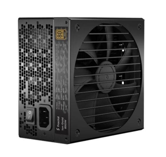 Fraktal design | Fuldt modulær PSU | ION Guld 750W | 750 W Sort