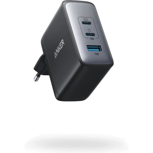 Anker 736 - Snabbladdare - 100 W - USB-C - kompakt med 3 portar
