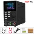 Miniatyrbillede 2 af 2: Lab DC strømforsyning, justerbar 30V 10A, USB digital bænk kilde, Blå, 110/220V±15%
