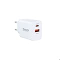 Miniatyrbild 3 av 3: Tooq USB-C Qc 3.0 20W + Usb-A Qc 3.0 18W laddare
